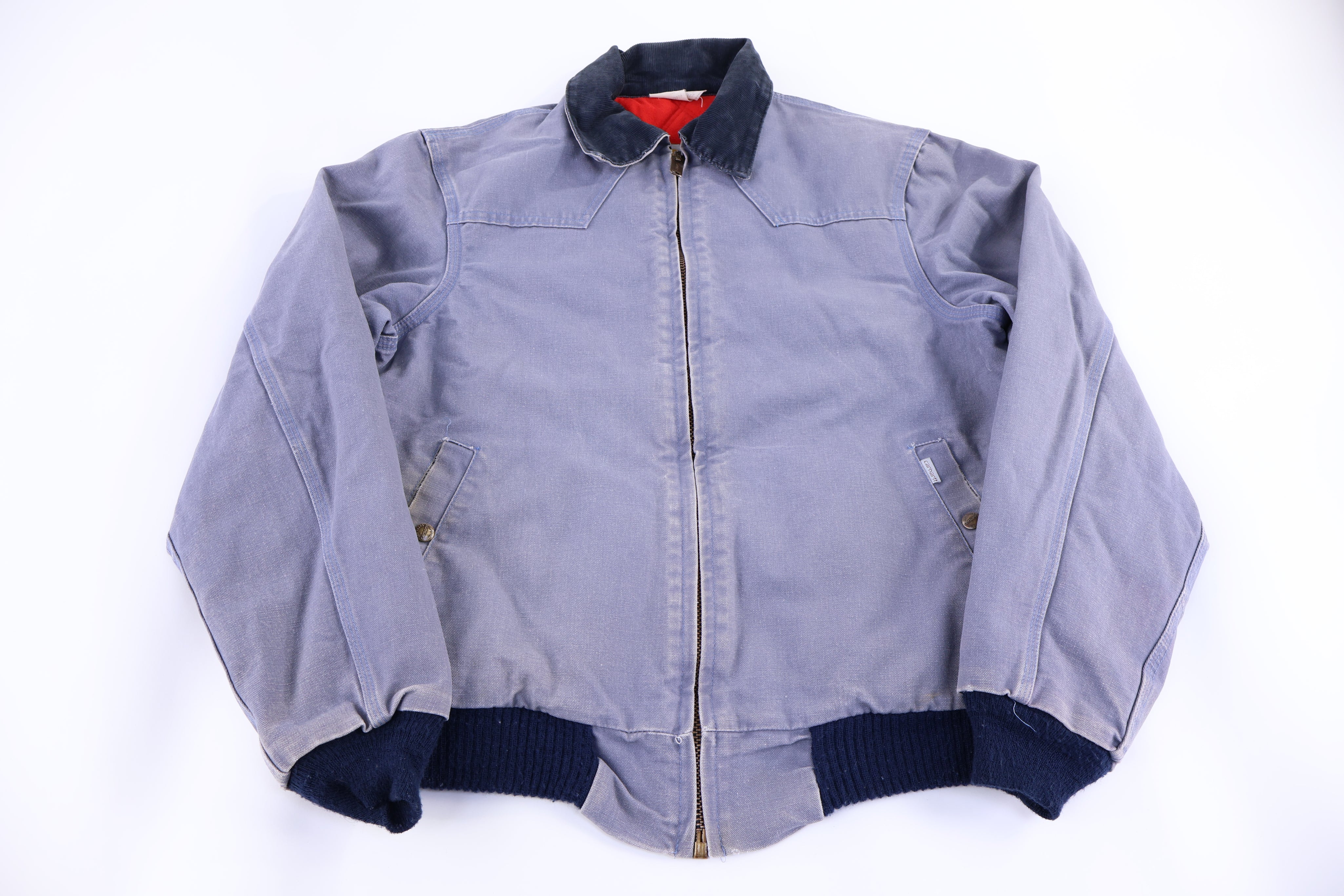 Carhartt Logo Patch Grey Santa Fe Jacket