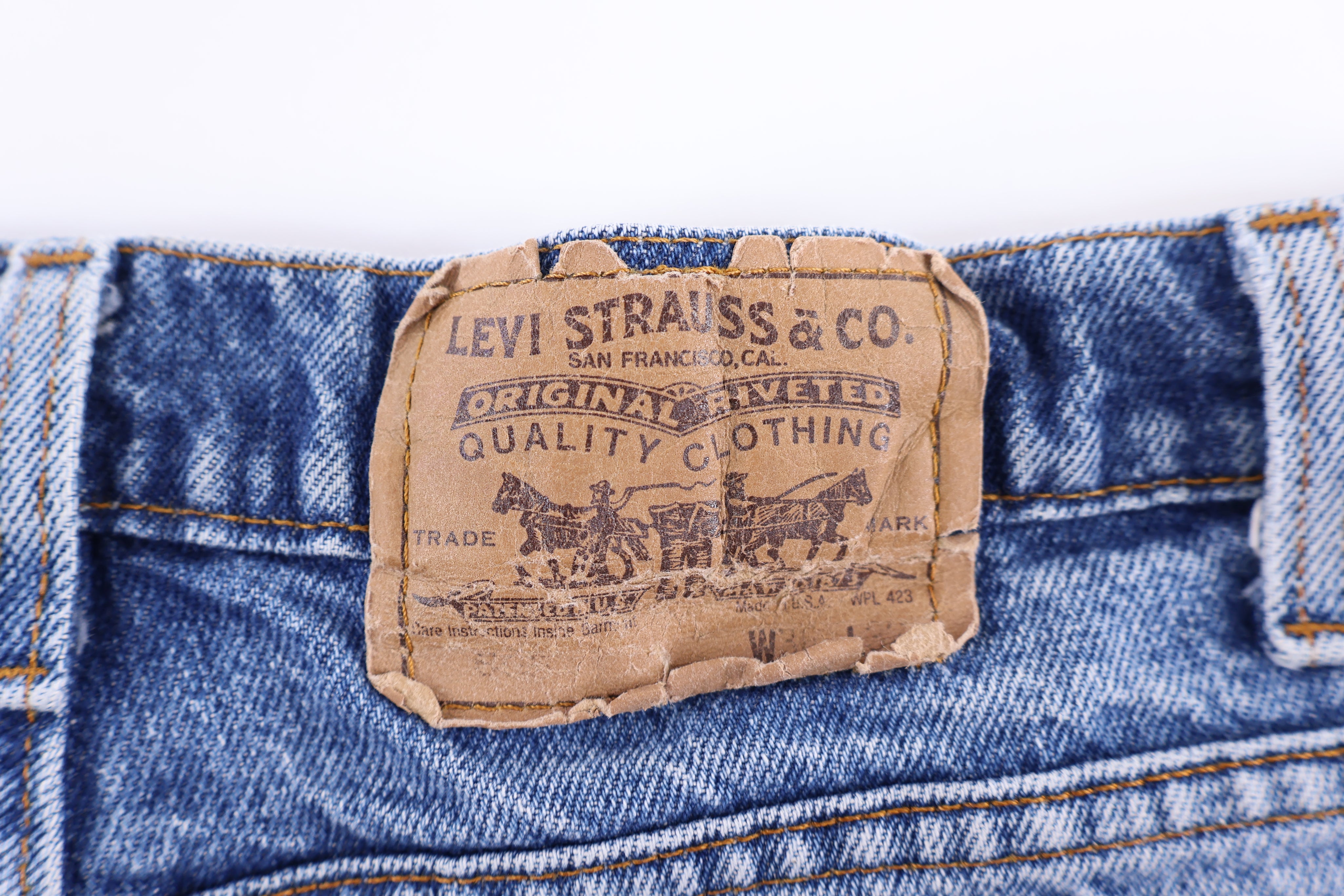 90's Levi's Orange Tab Dark Wash Denim Jeans