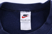90's Nike Logo Graphic Navy Sweatshirt