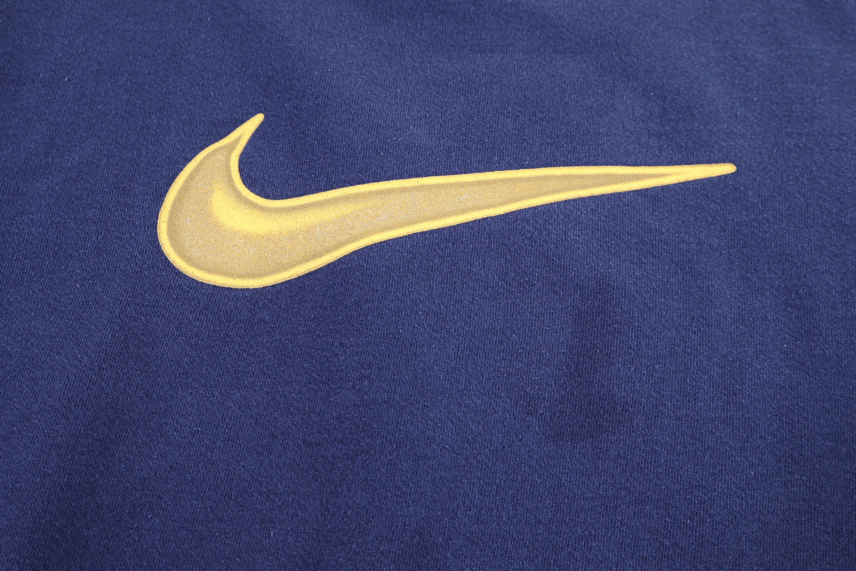 90's Nike Logo Graphic Navy Sweatshirt