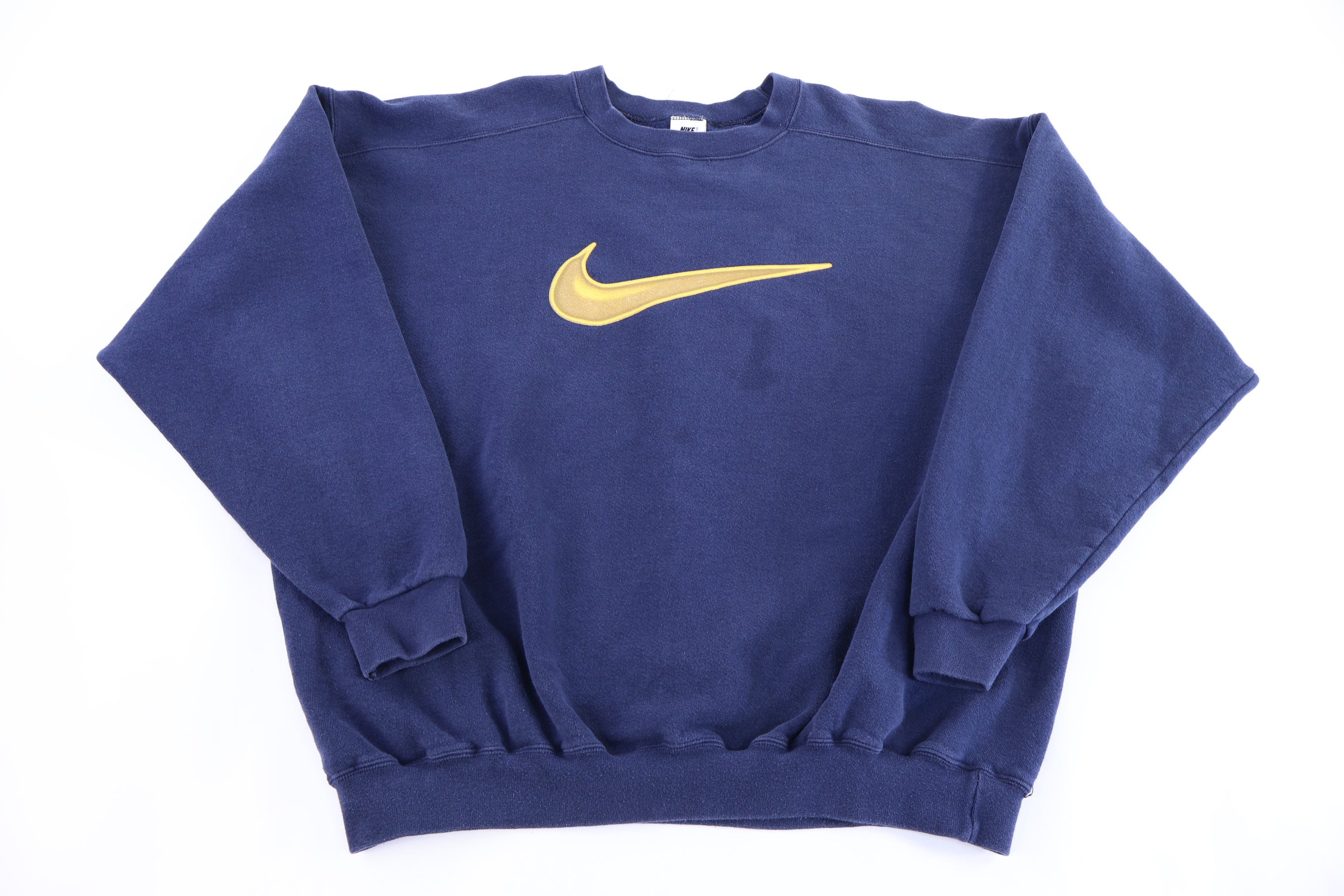 90's Nike Logo Graphic Navy Sweatshirt
