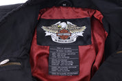 Women's Harley Davidson Motorcycles Full Zip Biker Jacket