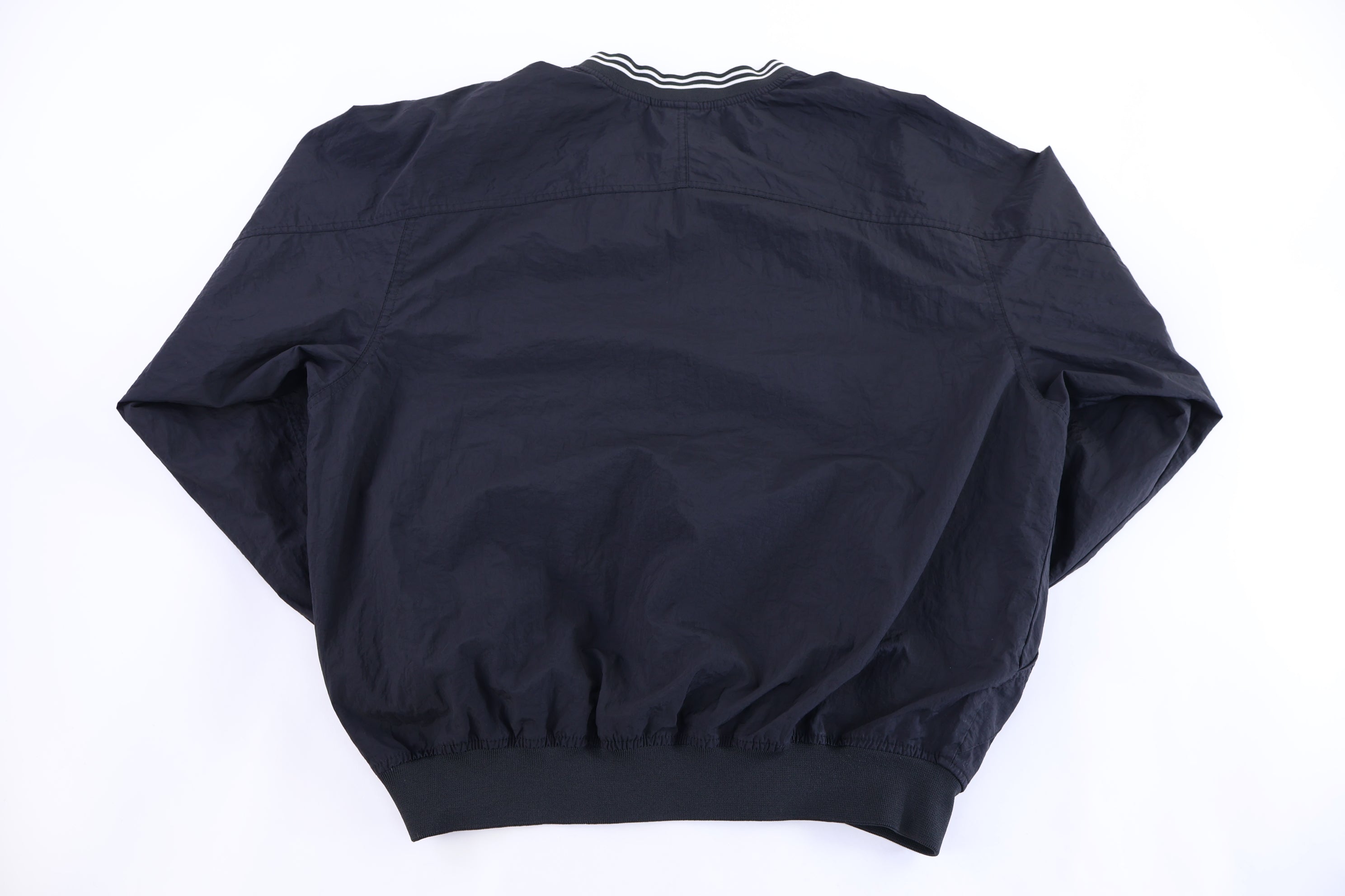 90's Nike Embroidered Logo Black Pullover Windbreaker