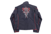Women's Harley Davidson Motorcycles Full Zip Biker Jacket