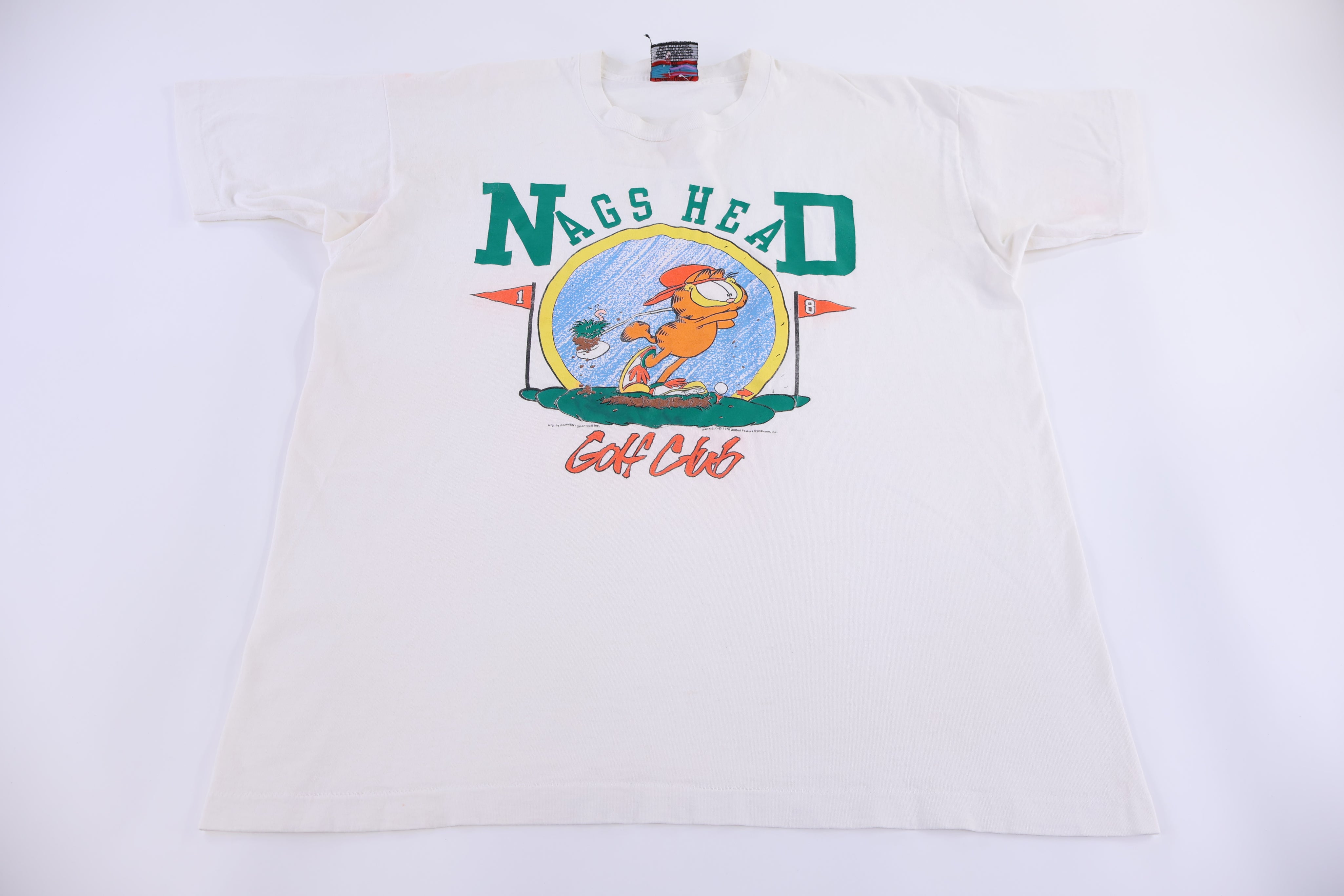 80's Garfield Nags Head Golf Club T-shirt