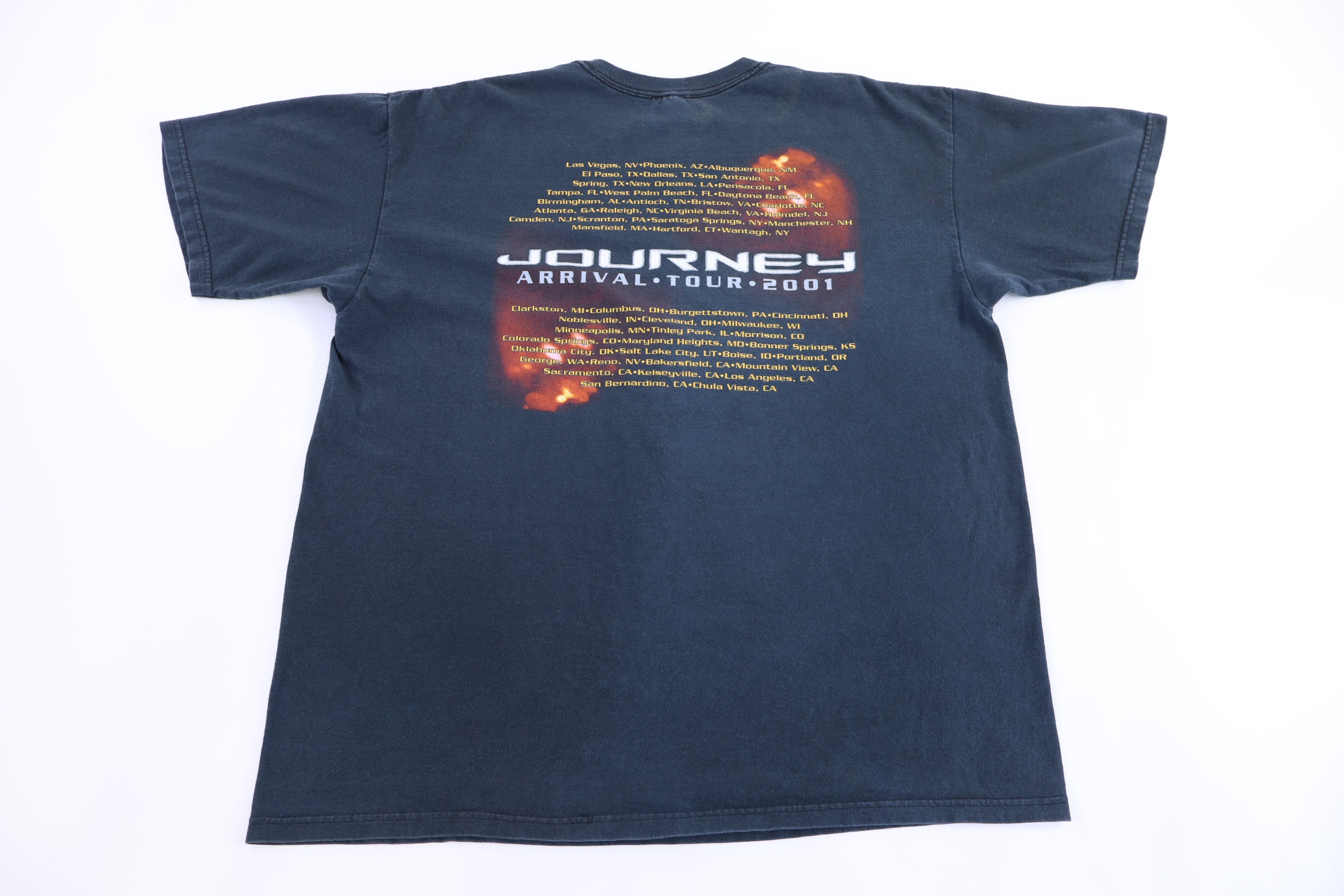 2001 Journey Arrival Tour T-shirt