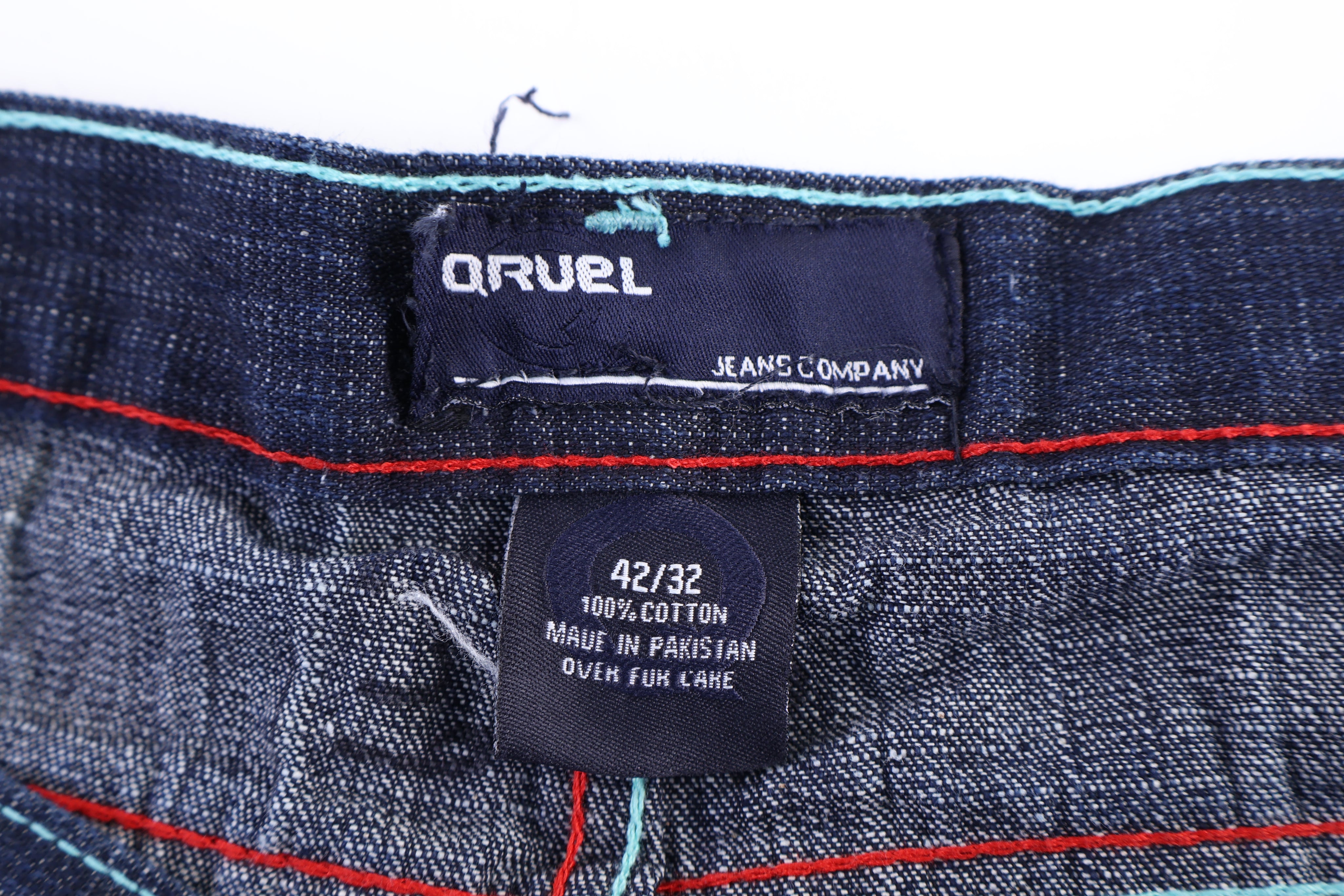 Qruel Dark Wash Denim Jeans