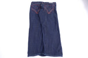 Qruel Dark Wash Denim Jeans