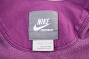 Women's Vintage Nike Purple Full Zip Sweater