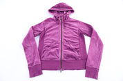 Women's Vintage Nike Purple Full Zip Sweater