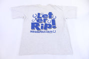 1995 Indianapolis Colts Football Let Er Rip T-shirt