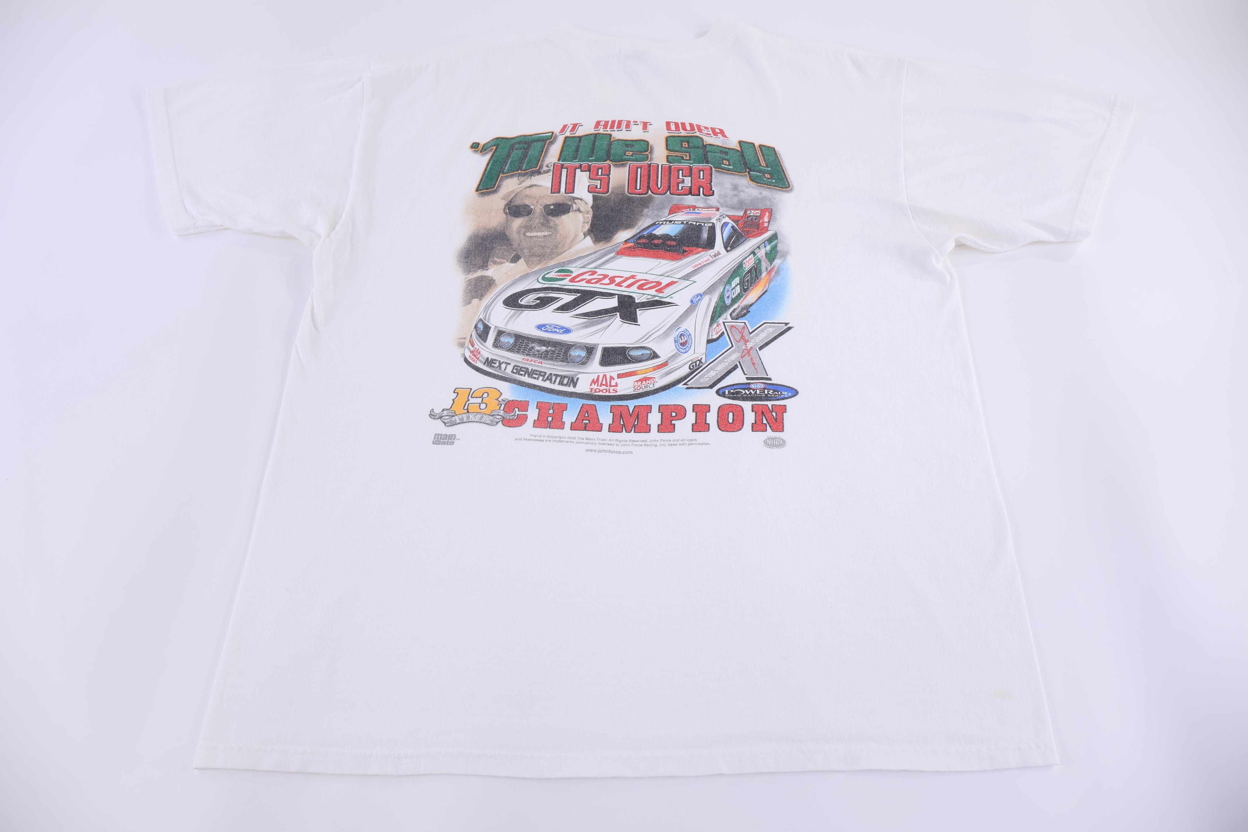 90's John Force 13 Time champion T-shirt