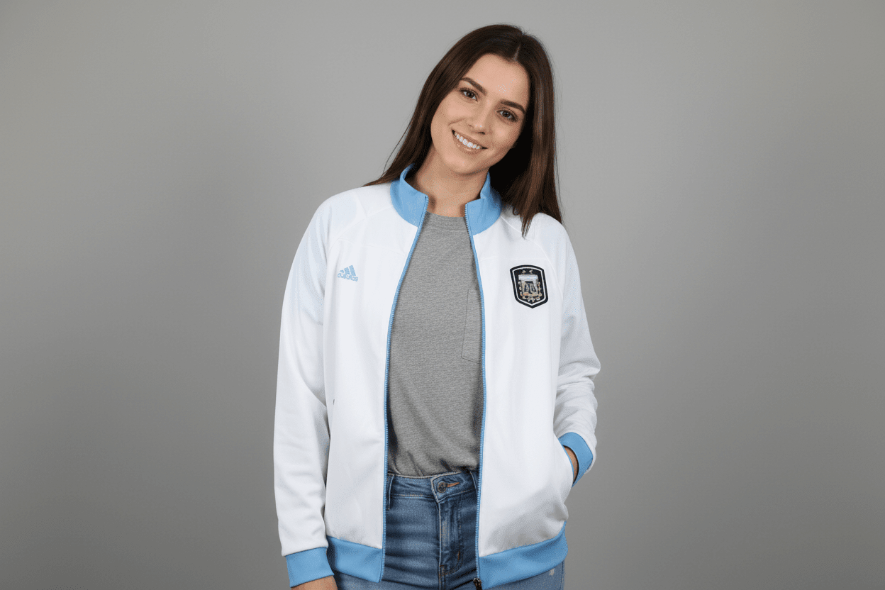 Adidas Argentina National Football Team Track Jacket - Jacket - Thrifted Threads
