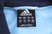 Adidas Embroidered Logo Blue Track Jacket - Jackets - Thrifted Threads