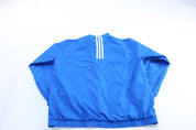 Adidas Embroidered Logo Blue Zip Up Jacket - Jacket - Thrifted Threads