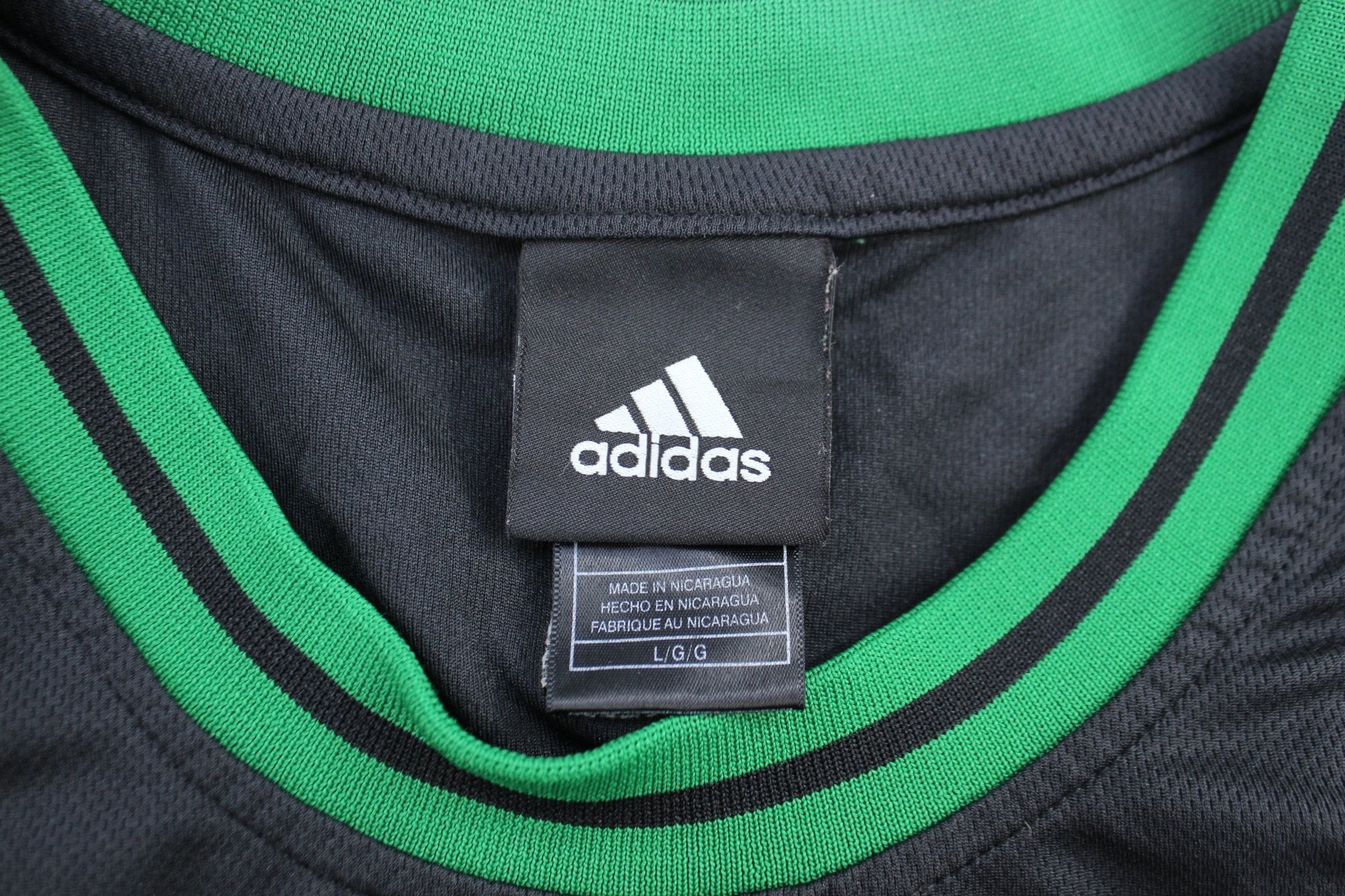 Adidas Embroidered Logo Boston Celtics Rajon Rondo Basketball Jersey - ThriftedThreads.com