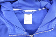 Adidas Embroidered Logo Chelsea Football Club Striped Zip Up Jacket - Jacket - Thrifted Threads