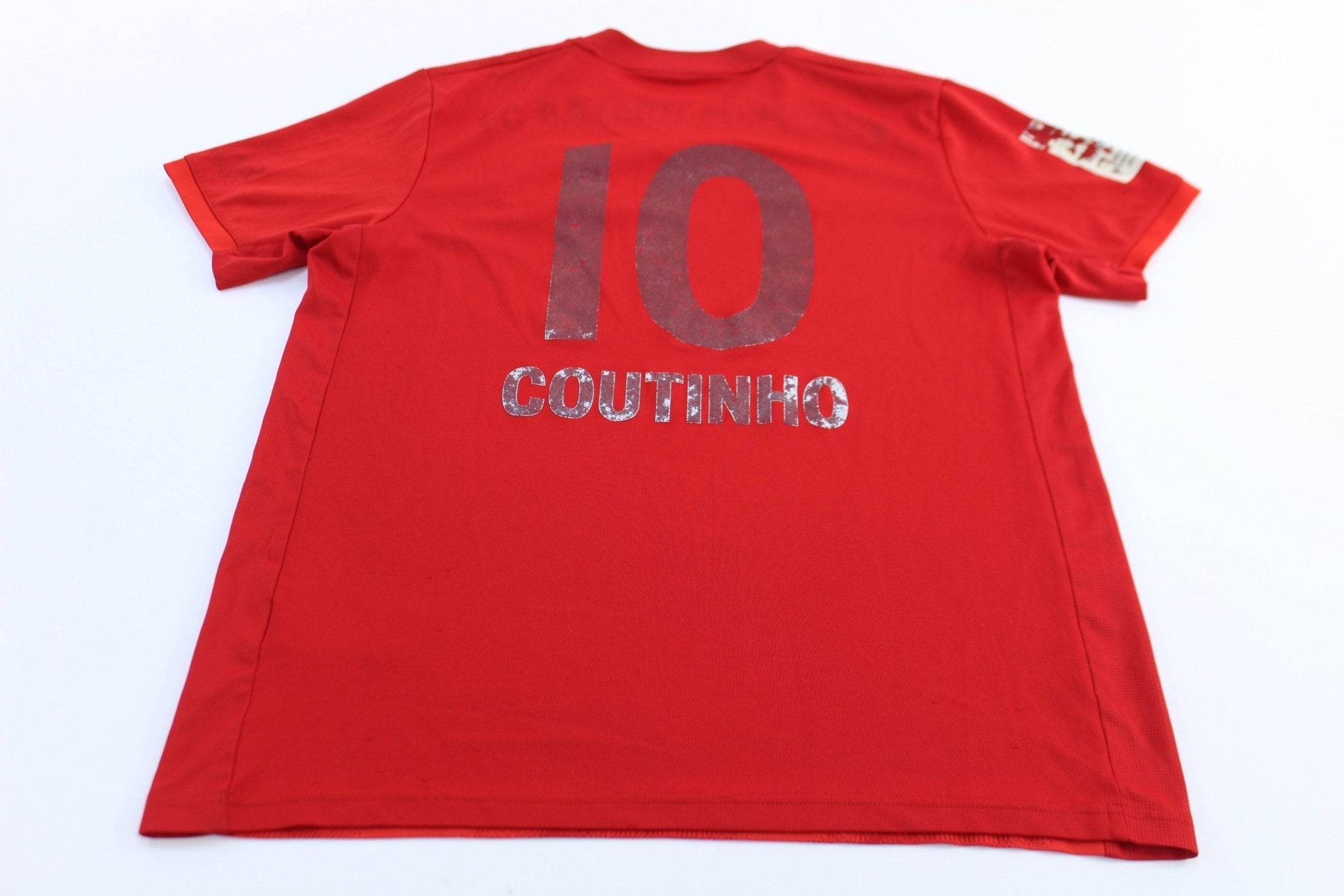 Adidas Embroidered Logo FC Bayern Munchen Philippe Coutinho 10 Soccer Jersey - Jerseys/Tanks - Thrifted Threads