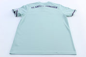 Adidas Embroidered Logo FC Bayern München Striped Soccer Jersey - ThriftedThreads.com