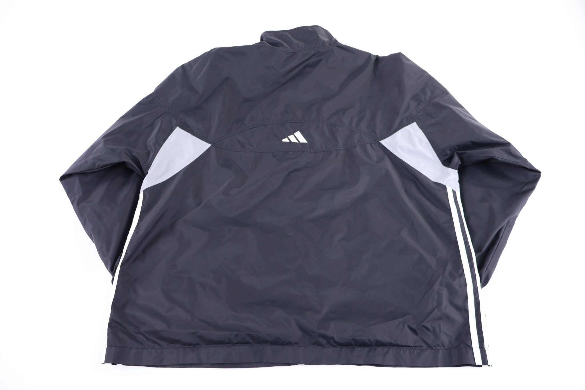 Adidas Embroidered Logo Full Zip Jacket - Jacket - Thrifted Threads