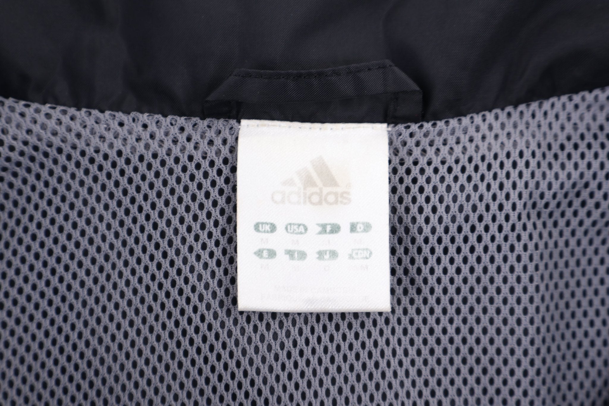 Adidas Embroidered Logo Full Zip Jacket - Jacket - Thrifted Threads