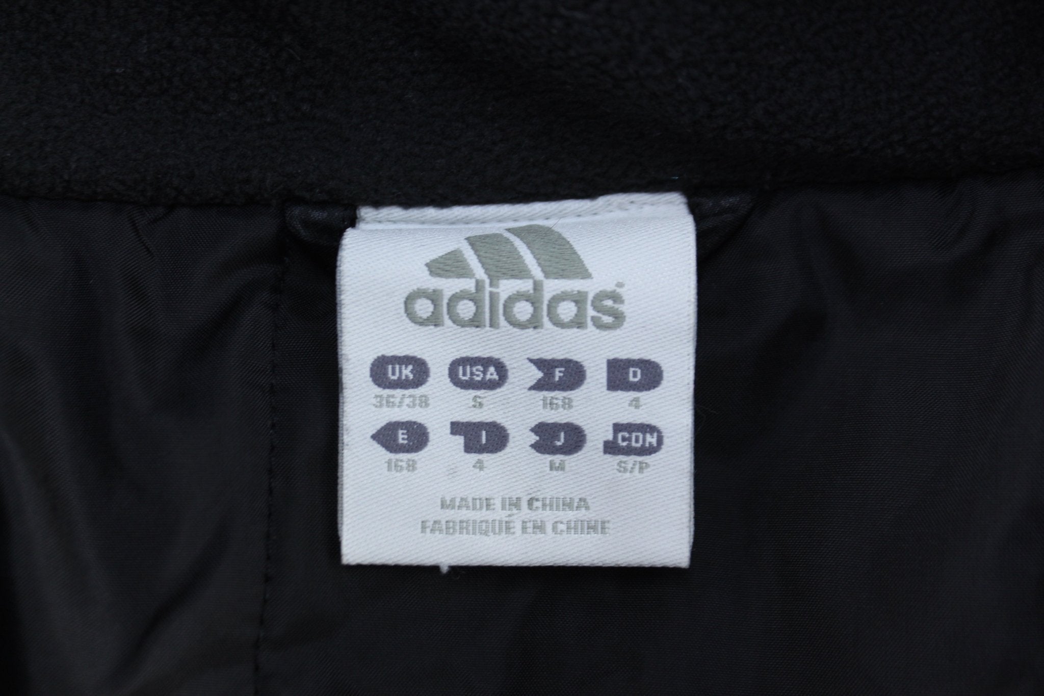 Adidas Embroidered Logo Full Zip Parka Jacket - Jacket - Thrifted Threads