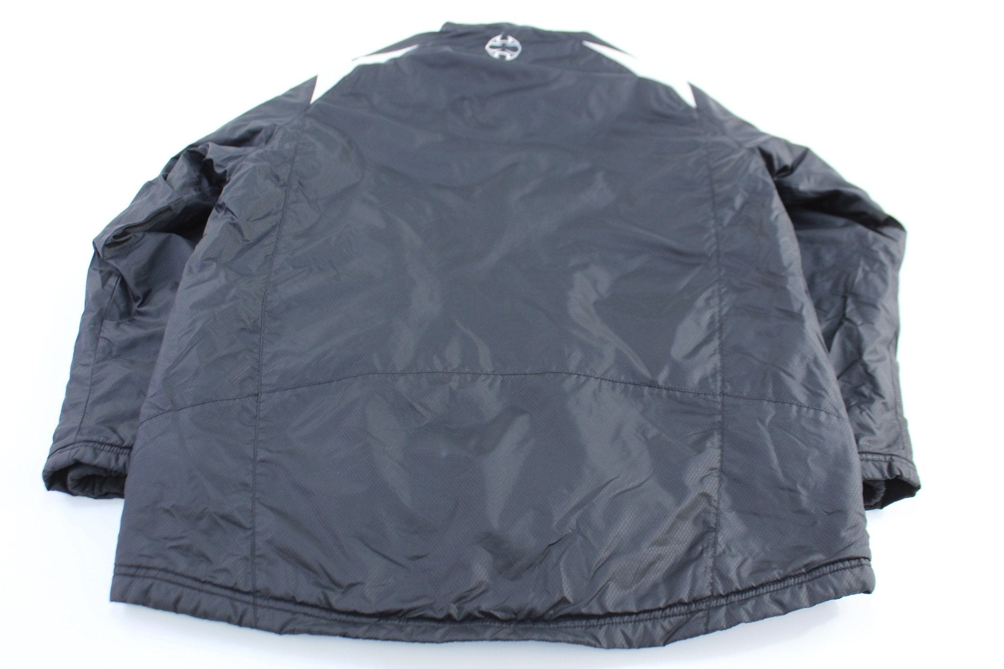 Adidas Embroidered Logo Full Zip Parka Jacket - Jacket - Thrifted Threads