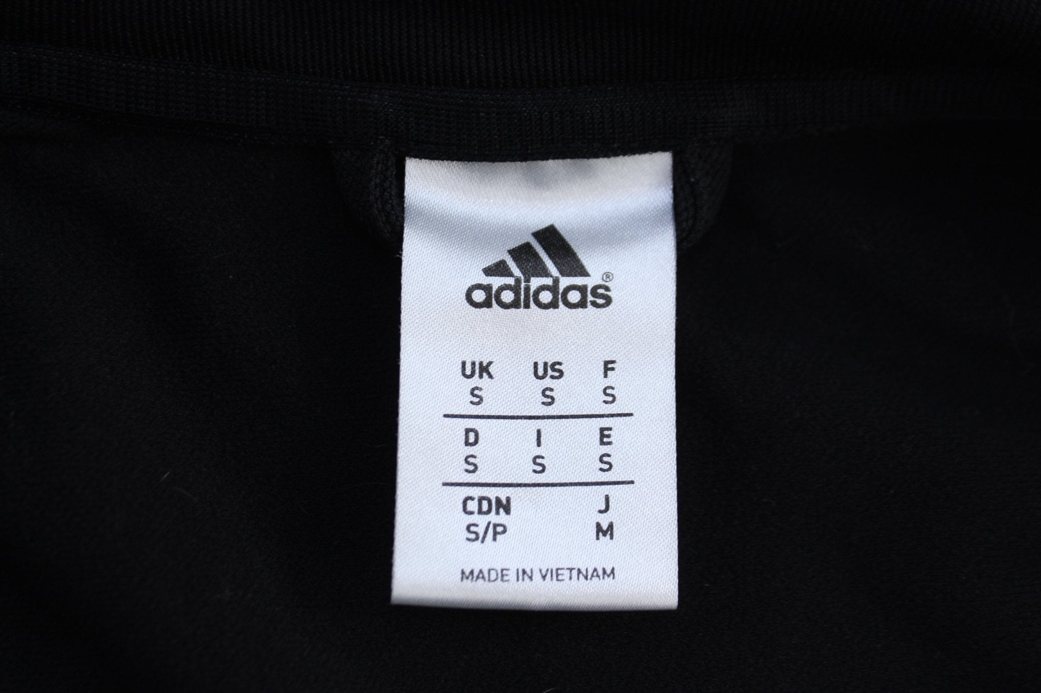Adidas Embroidered Logo Germany Soccer Black Zip Up Jacket - ThriftedThreads.com