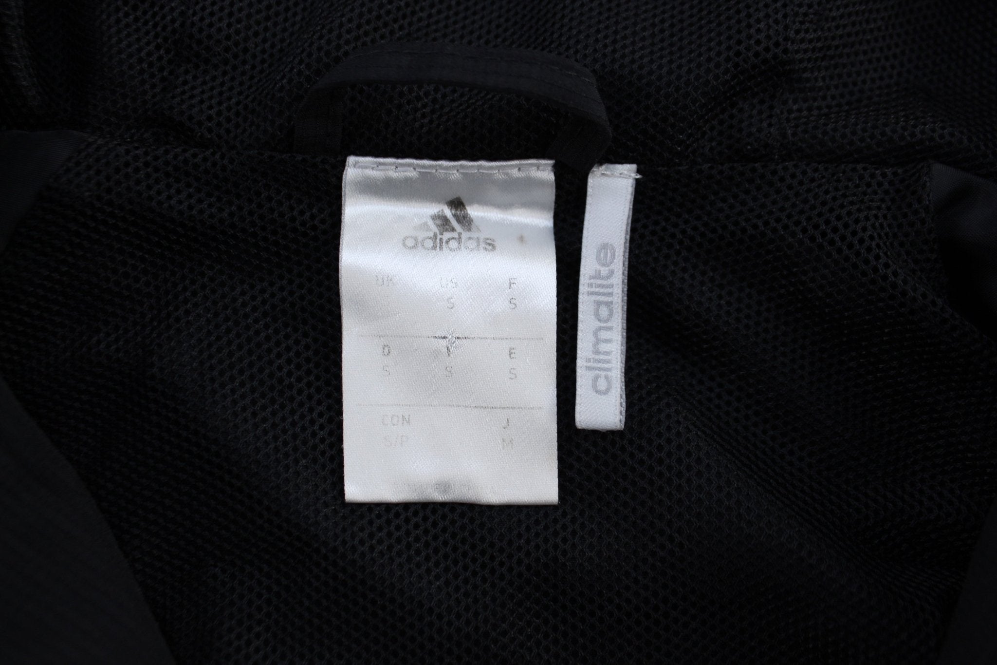 Adidas Embroidered Logo Houston Dynamo Striped Zip Up Jacket - Jackets - Thrifted Threads