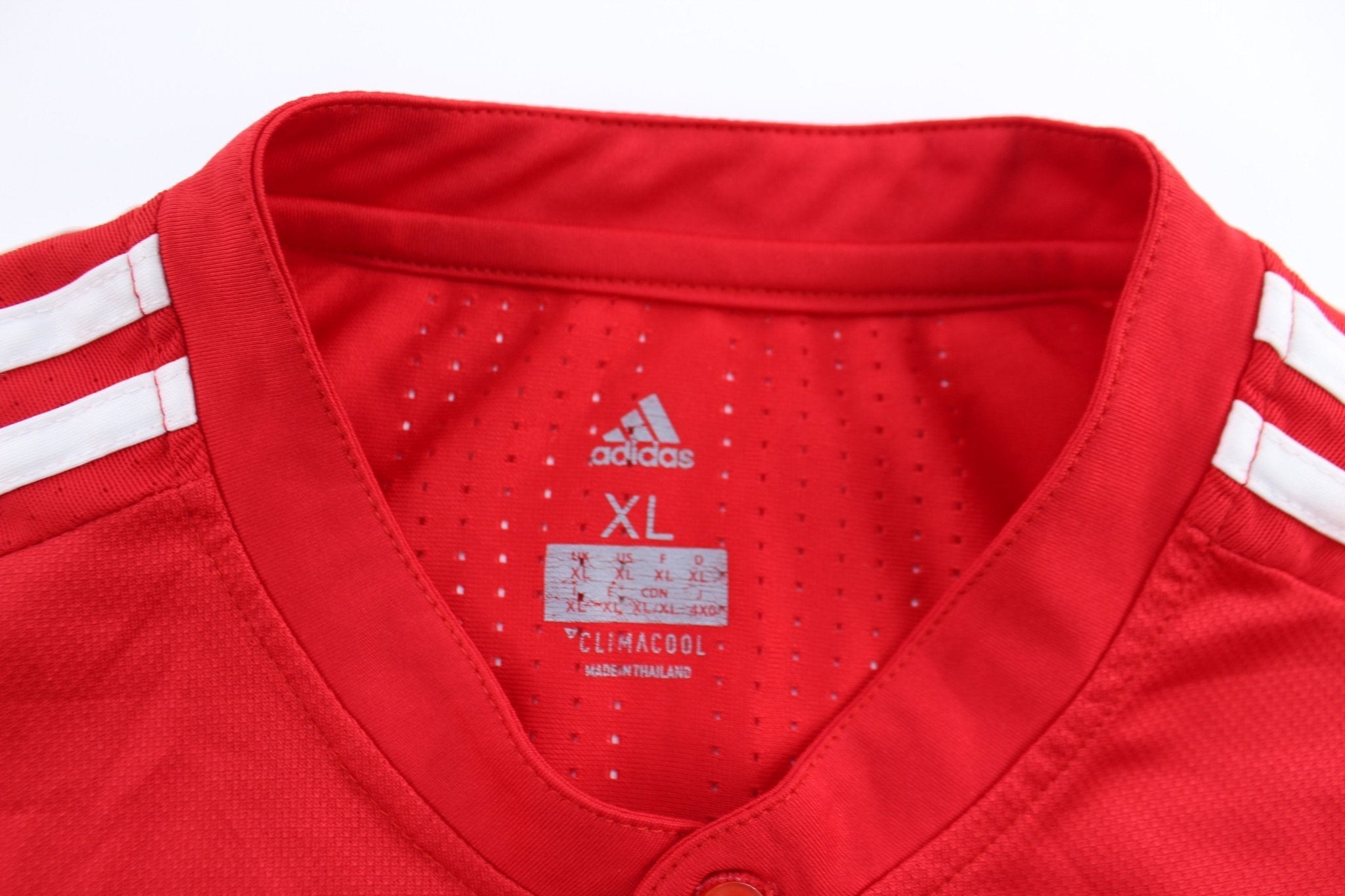 Adidas Embroidered Logo Manchester United Soccer Jersey - Jerseys/Tanks - Thrifted Threads