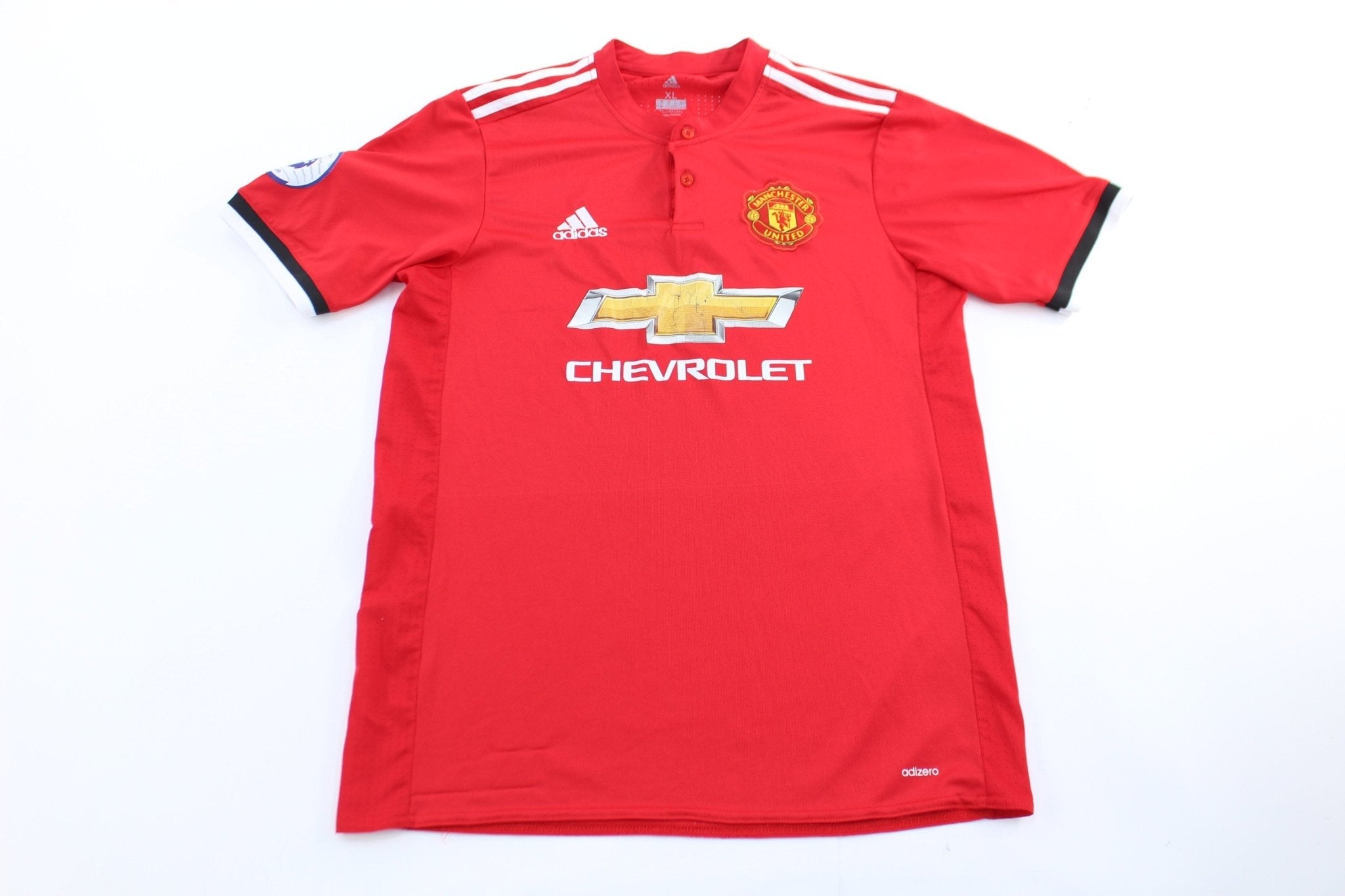 Adidas Embroidered Logo Manchester United Soccer Jersey - Jerseys/Tanks - Thrifted Threads