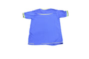 Adidas Embroidered Logo Tanzania Striped Soccer Jersey - ThriftedThreads.com