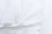 Adidas Embroidered Logo White Pullover Hoodie - Jackets - Thrifted Threads