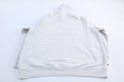 Adidas Embroidered Logo White Pullover Hoodie - Jackets - Thrifted Threads