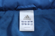Adidas Logo Seattle Sounders FC Striped Soccer Zip Up Jacket - Jackets - Thrifted Threads