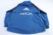 Adidas Logo Seattle Sounders FC Striped Soccer Zip Up Jacket - Jackets - Thrifted Threads