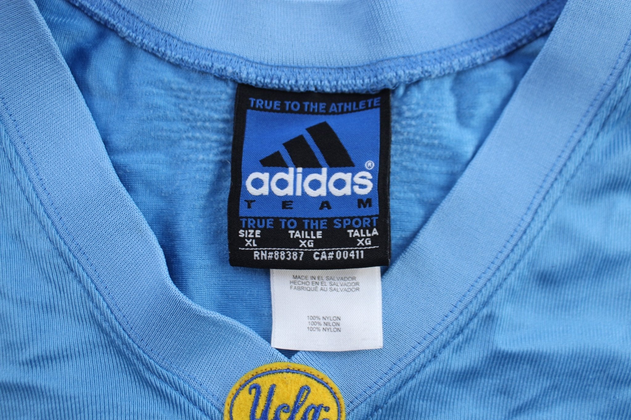 Adidas Logo University of California Los Angeles 26 Football Jersey - ThriftedThreads.com