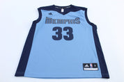Adidas Marc Gasol Memphis Grizzlies Basketball Jersey - ThriftedThreads.com