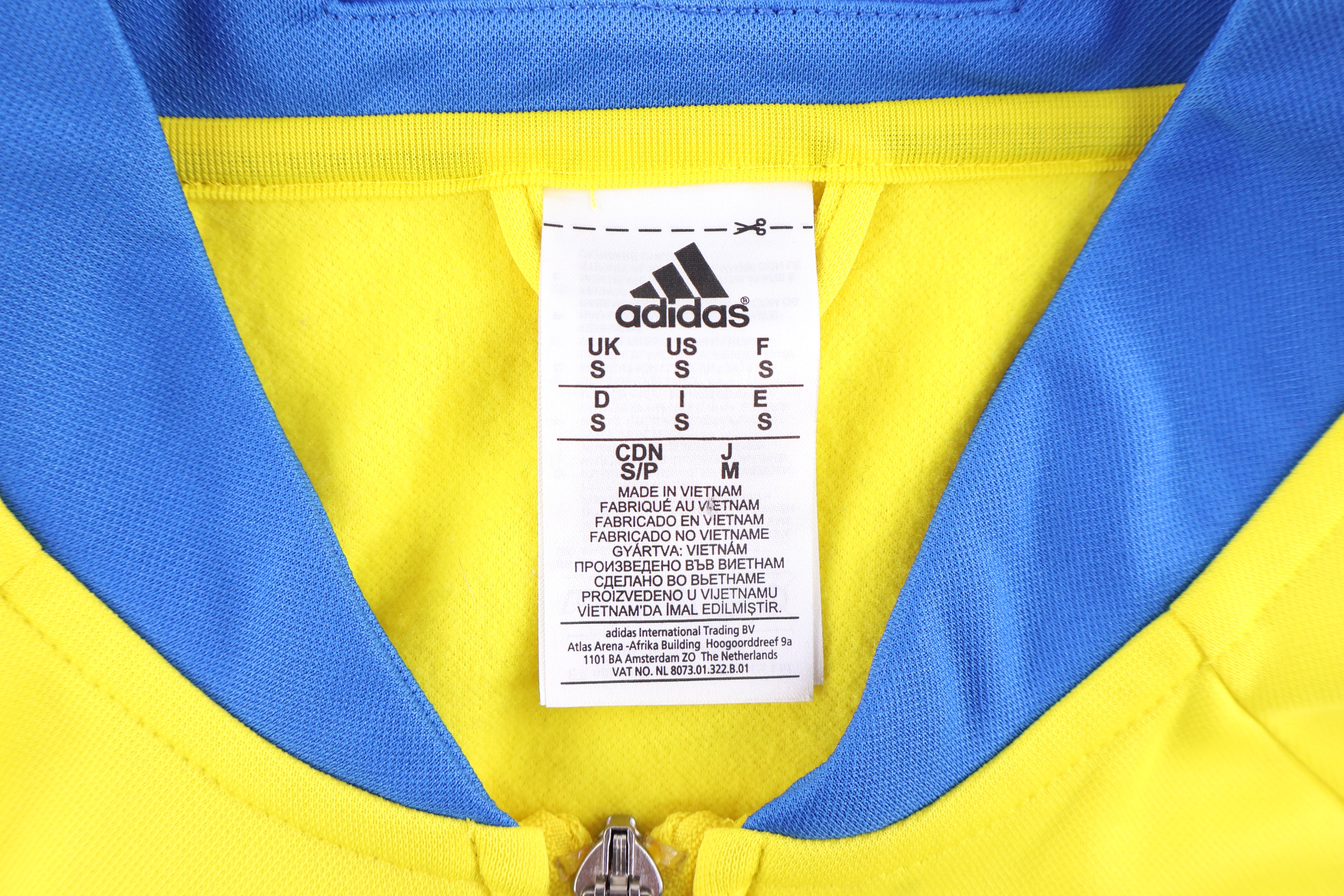 Adidas Sweden National Soccer Team Track Jacket - Jacket - Thrifted Threads