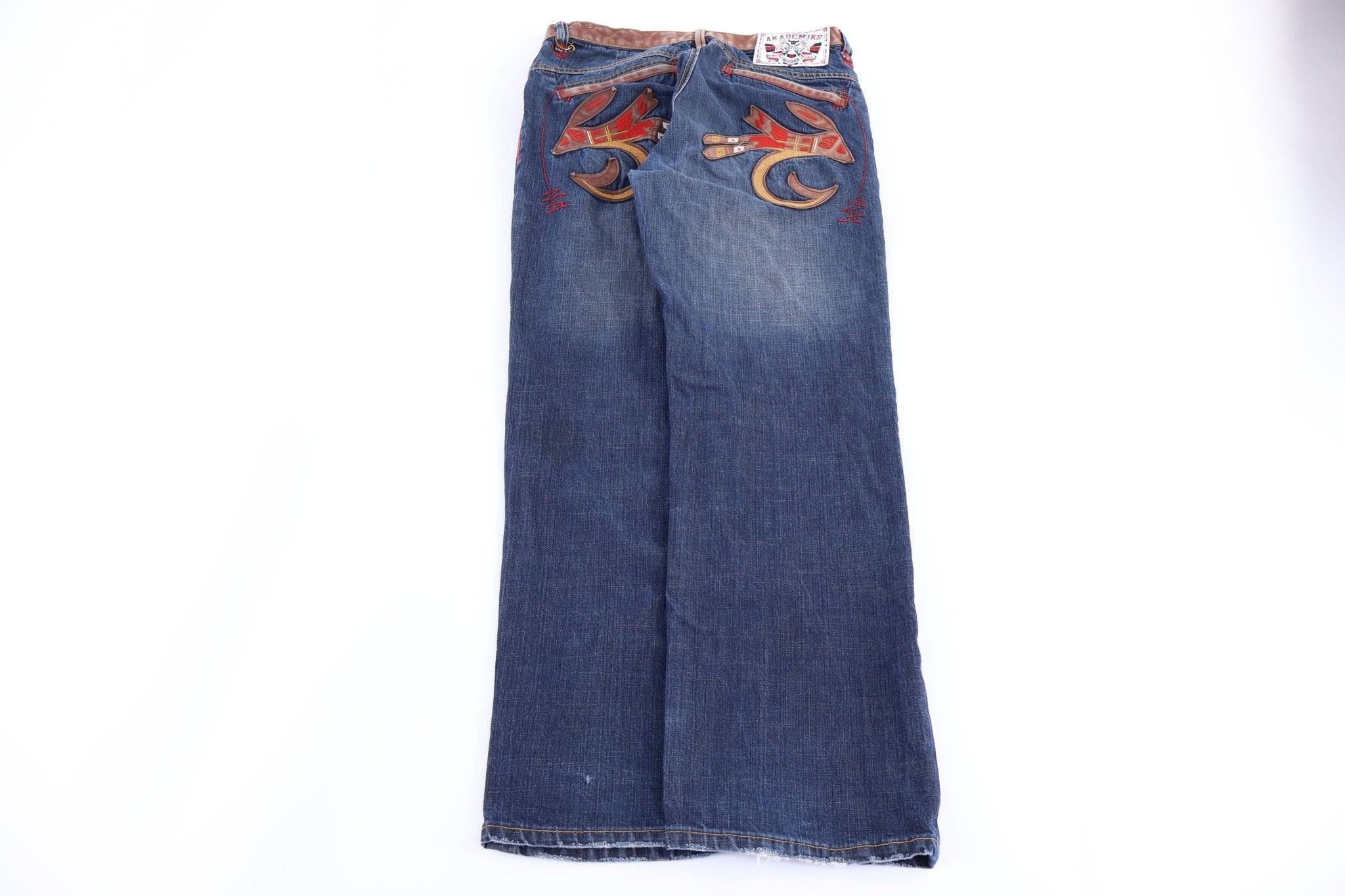 Akademiks Dark Wash Denim Jeans - Pants/Shorts - Thrifted Threads