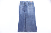 Akademiks Medium Wash Denim Jeans - Pants - Thrifted Threads
