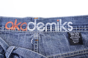 Akademiks Medium Wash Denim Jeans - Pants - Thrifted Threads