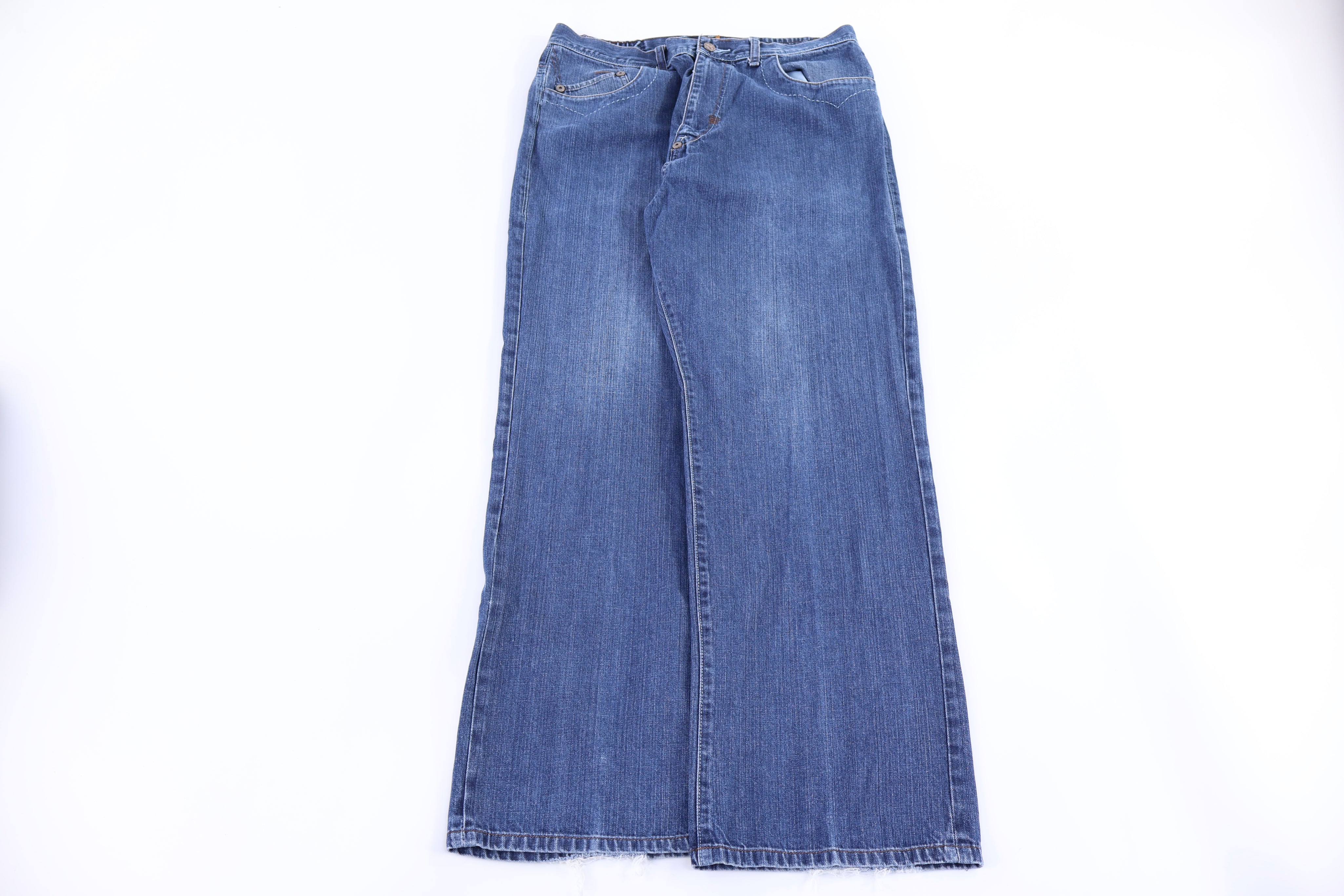 Akademiks Medium Wash Denim Jeans - Pants/Shorts - Thrifted Threads