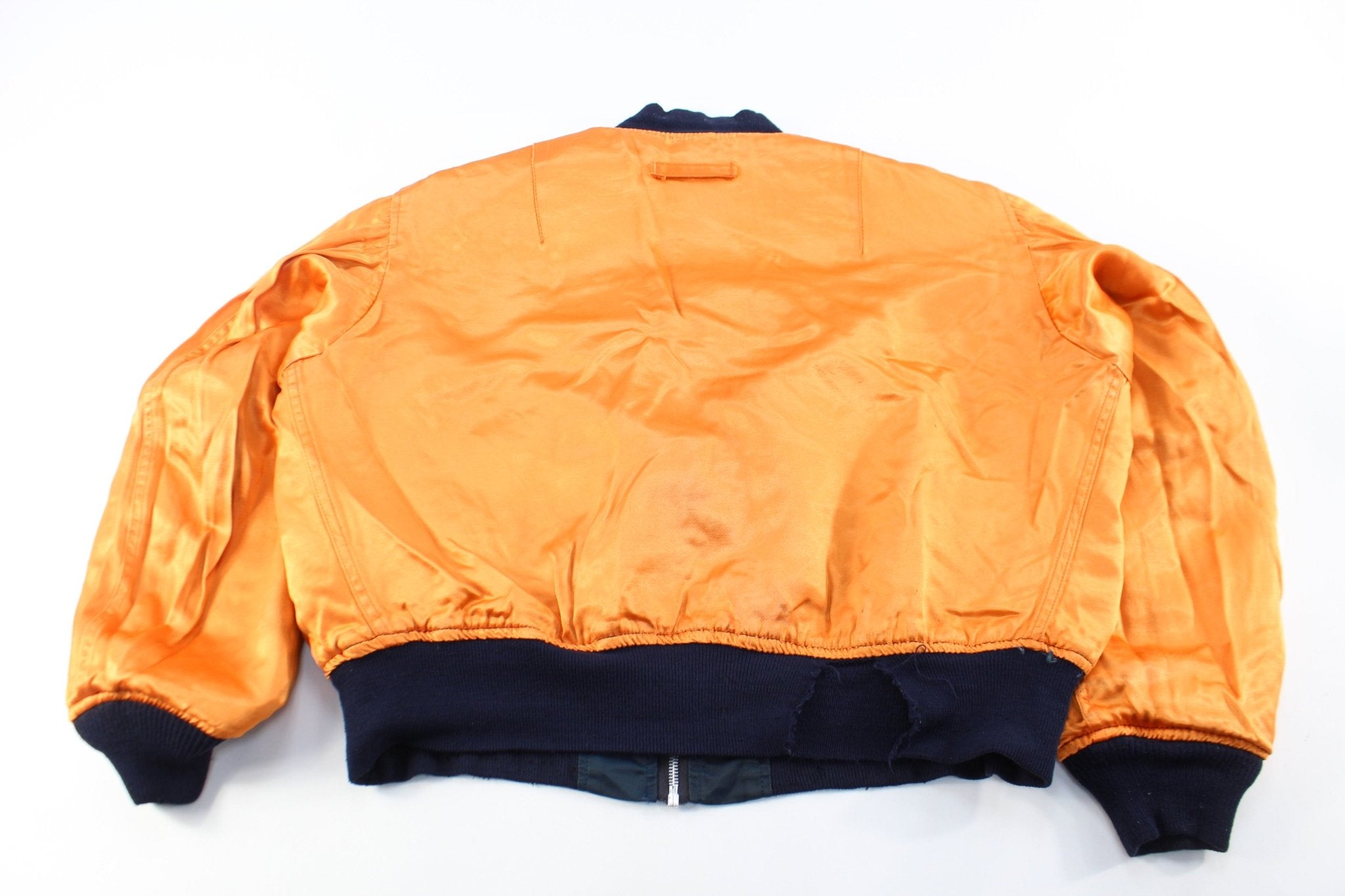 Alpha Industries Reversible Bomber Zip Up Jacket - ThriftedThreads.com