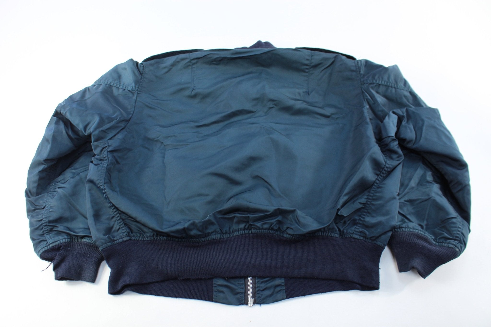 Alpha Industries Reversible Bomber Zip Up Jacket - ThriftedThreads.com