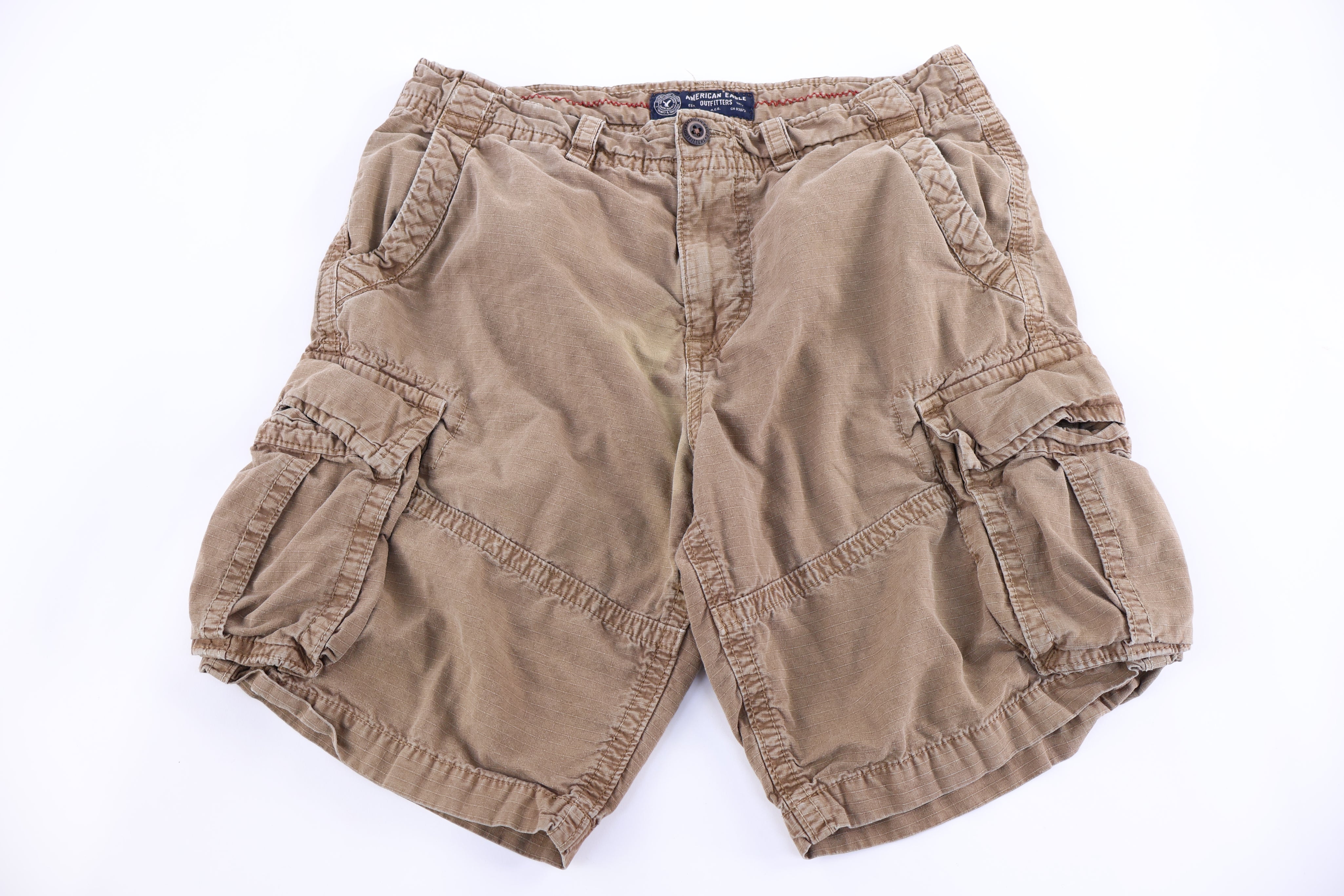 American Eagle Brown Cargo Shorts - Pants/Shorts - Thrifted Threads