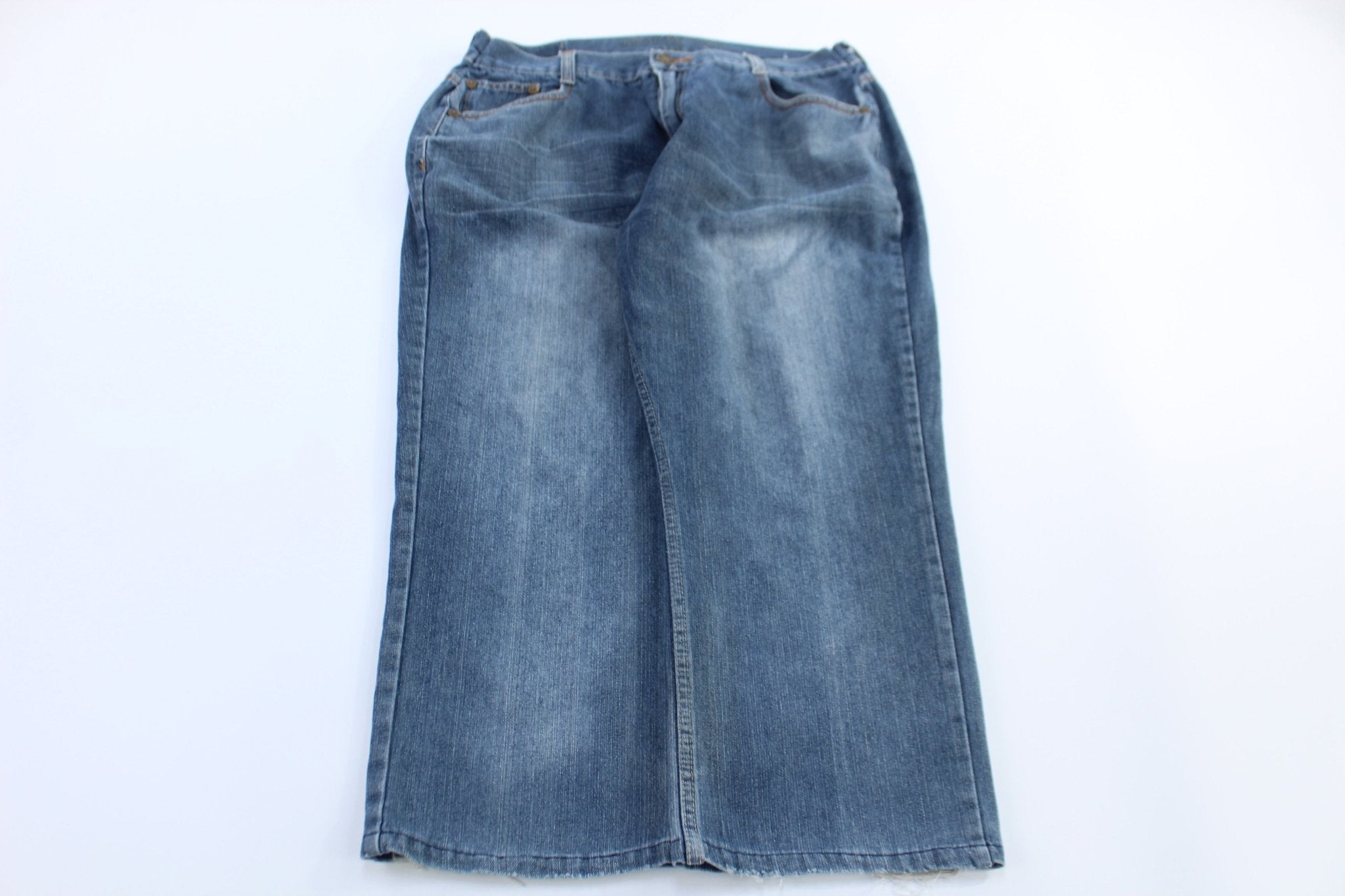 American Hawk Medium Wash Denim Jeans - Pants/Shorts - Thrifted Threads