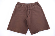 Anchor Blue Loose Brown Denim Shorts - Pants/Shorts - Thrifted Threads
