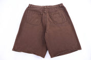 Anchor Blue Loose Brown Denim Shorts - Pants/Shorts - Thrifted Threads