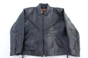 Antelope Creek Full Zip Leather Jacket - Jacket - Thrifted Threads